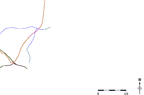 Routes et rivières à proximité Geriba