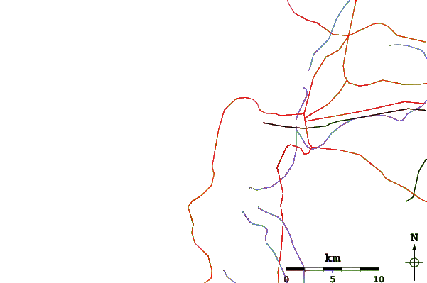 Routes et rivières à proximité Glen Beach