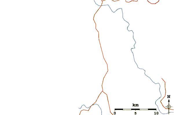 Routes et rivières à proximité Gold Bluffs Beach
