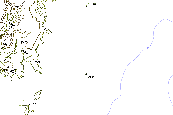 Littoral autour Golf Course Reef
