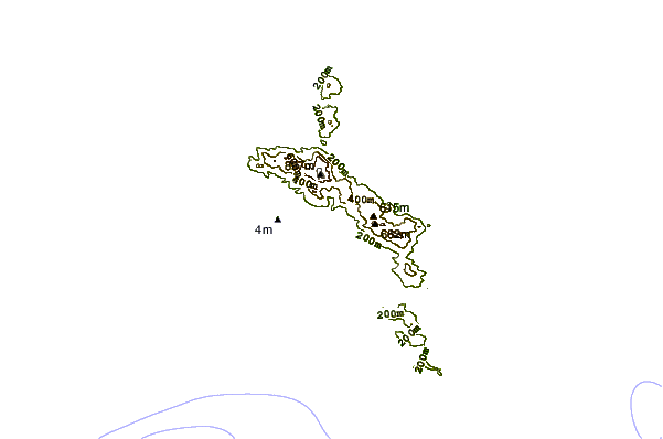 Littoral autour Grande Anse (Mahe)