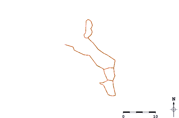 Routes et rivières à proximité Grande Anse (Mahe)