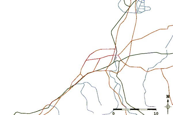 Routes et rivières à proximité Biarritz - Grande Plage