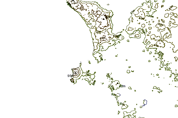 Littoral autour Granites