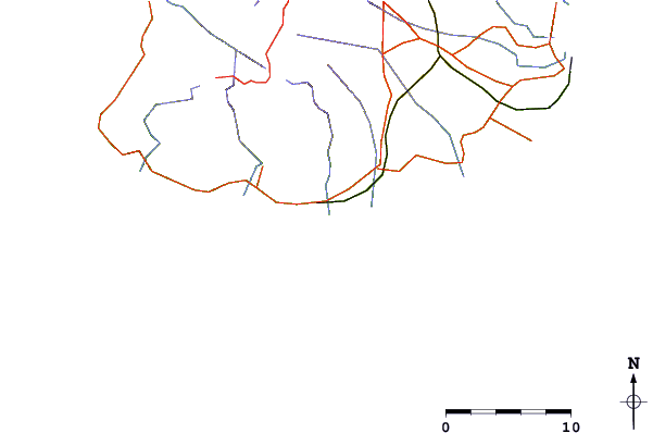 Routes et rivières à proximité Graveyards / Cimetary