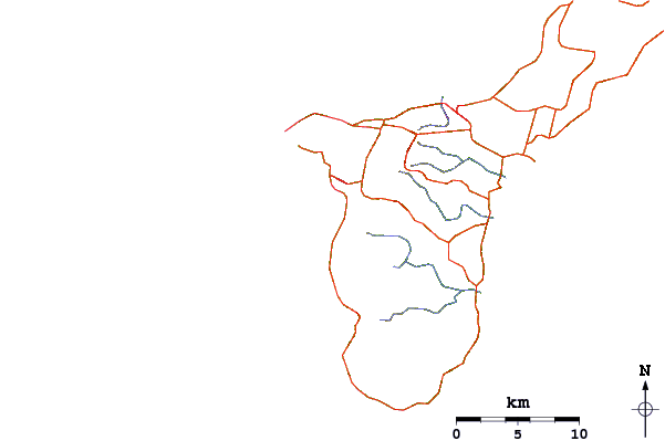 Routes et rivières à proximité Graveyards