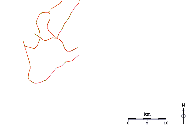 Routes et rivières à proximité Green Pole