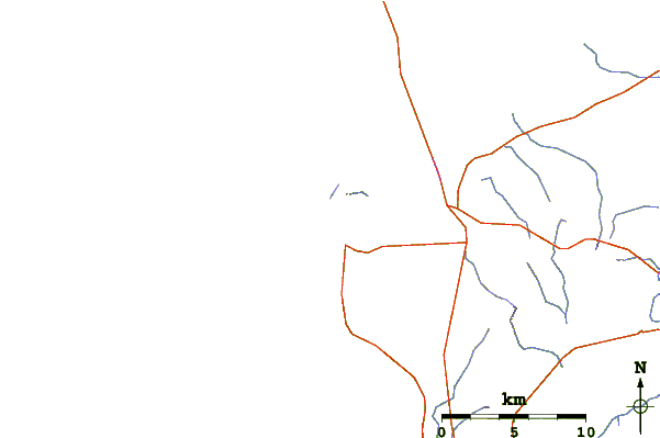 Routes et rivières à proximité Greenly Beach (Coles Point)