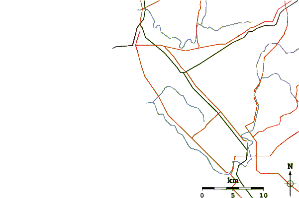 Routes et rivières à proximité Greenough River Mouth