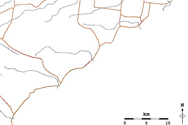 Routes et rivières à proximité Grinders