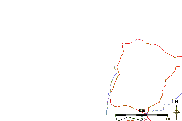 Routes et rivières à proximité Grunta Beach
