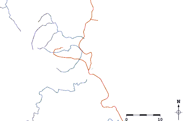 Routes et rivières à proximité Guitagican Beach
