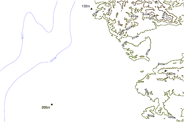 Littoral autour Guroneddu