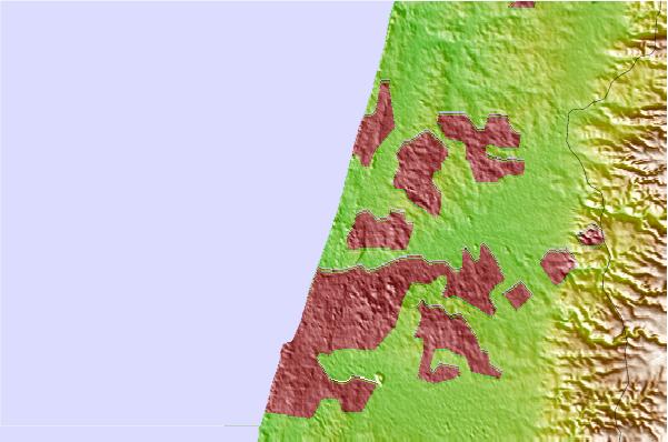 Spots de surf près de Ha`Radar or Ha`Basiz