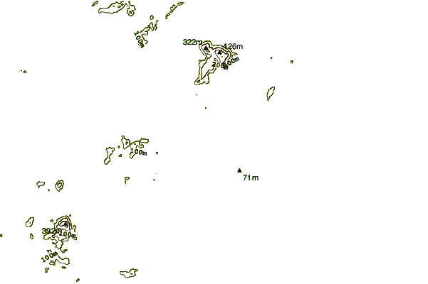 Littoral autour Haitan Bay (Haitan Dao)