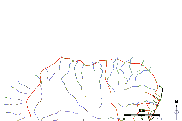 Routes et rivières à proximité Hanalei Bay