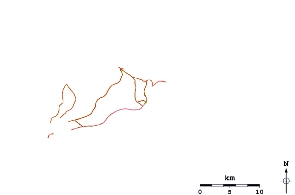 Routes et rivières à proximité Hang Nui