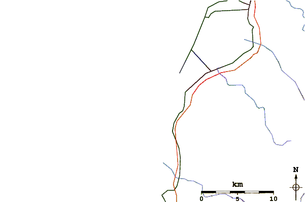 Routes et rivières à proximité Harbor Entrance at Eureka