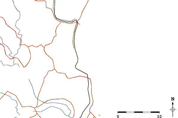 Routes et rivières à proximité Napier - Hardings Road