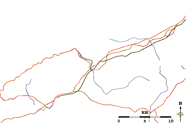 Routes et rivières à proximité Hayle