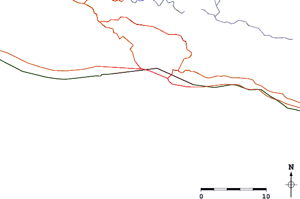 Routes et rivières à proximité Hendry's Beach