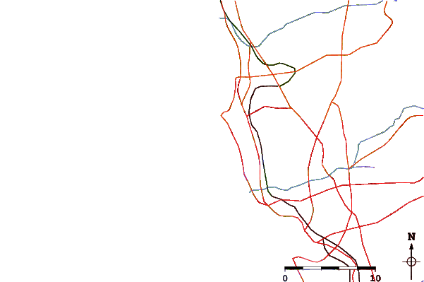 Routes et rivières à proximité Hennemans