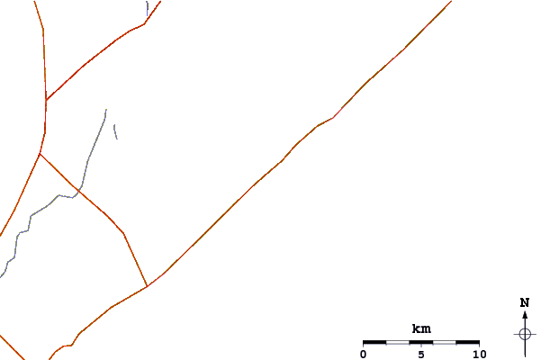 Routes et rivières à proximité Hermenegildo