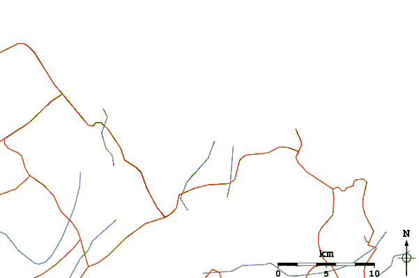 Routes et rivières à proximité Hiliadou or Paradia Chiladou (Evia)