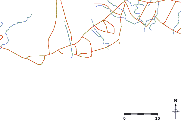 Routes et rivières à proximité Hinsuay Namsay