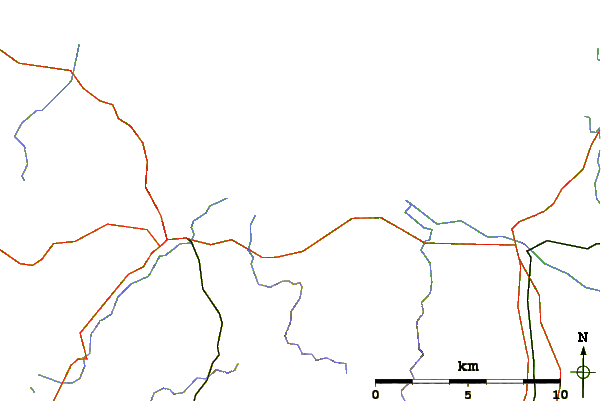 Routes et rivières à proximité Hohwachter Bucht