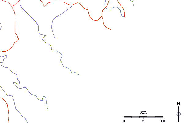 Routes et rivières à proximité Hole-in-the-Wall