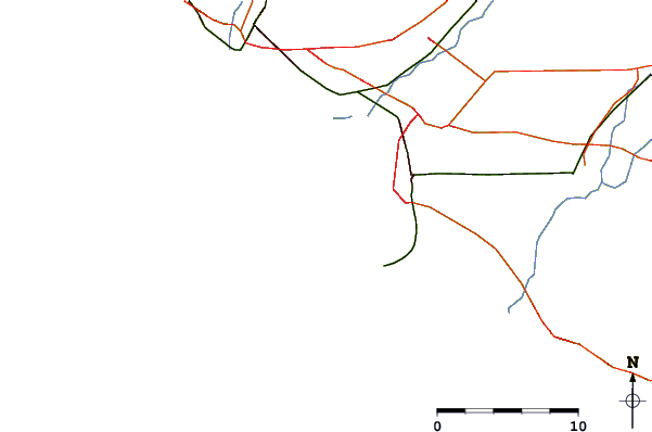 Routes et rivières à proximité Hollywood Beach