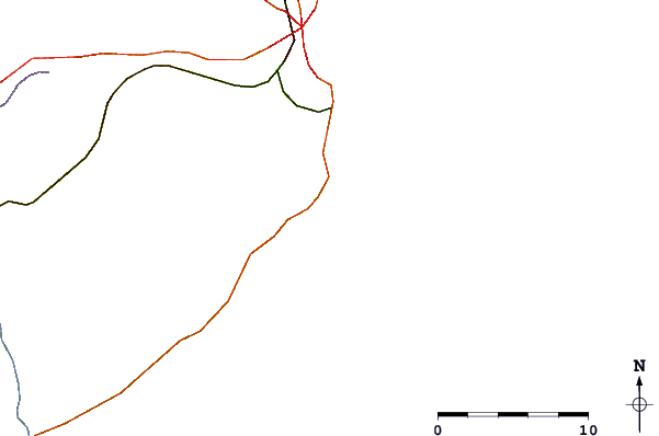 Routes et rivières à proximité Horizonte (Mar del Plata)