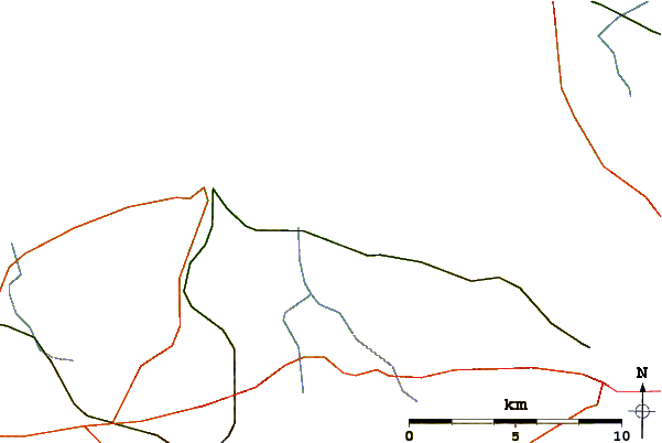 Routes et rivières à proximité Hornhole