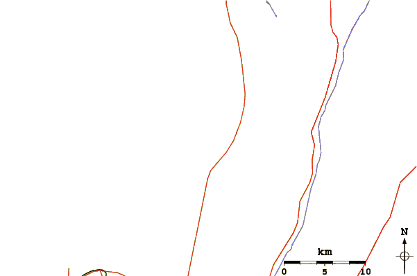 Routes et rivières à proximité Hornitos
