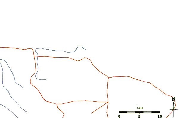 Routes et rivières à proximité Horseshoe Bay