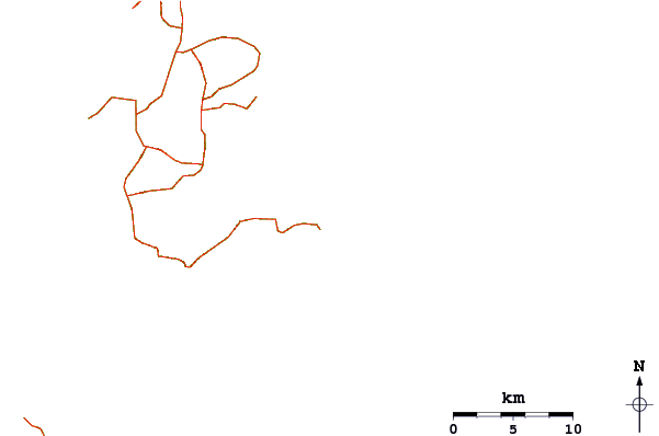 Routes et rivières à proximité Horseshoe