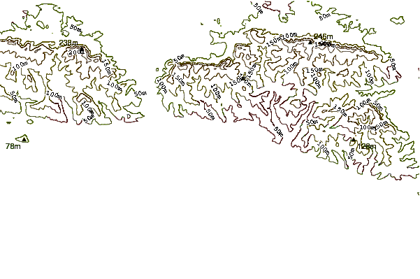 Littoral autour Hot pipe