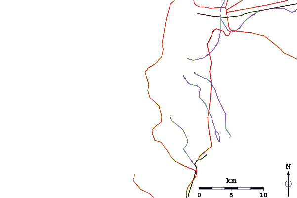 Routes et rivières à proximité Hout Bay