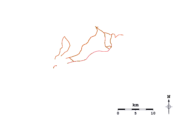 Routes et rivières à proximité Huareva
