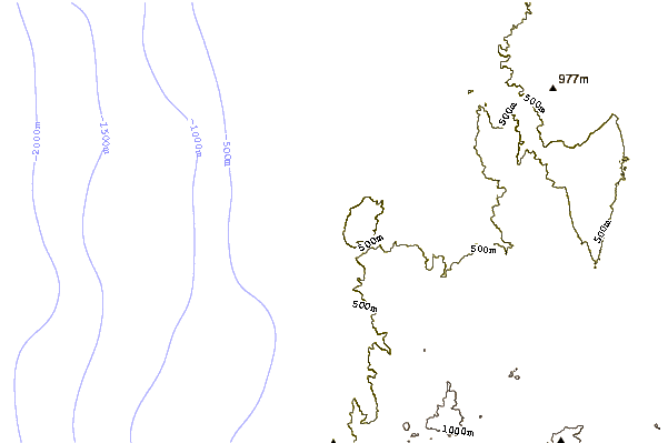 Littoral autour Huascar