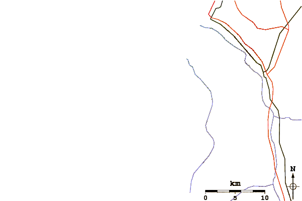 Routes et rivières à proximité Huascar