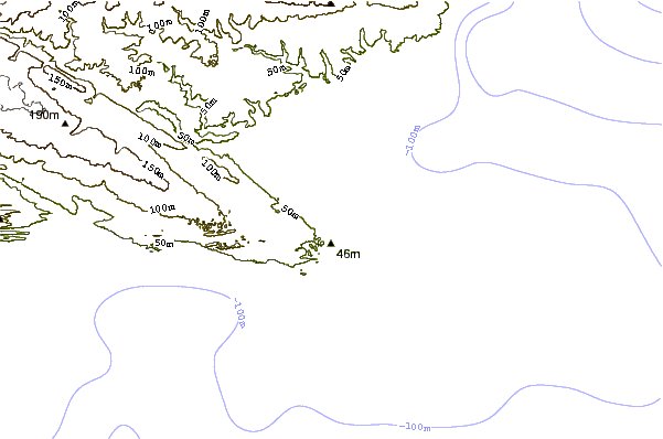 Littoral autour Hullets Reef