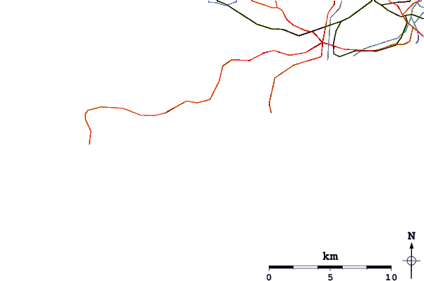 Routes et rivières à proximité Hunts Bay
