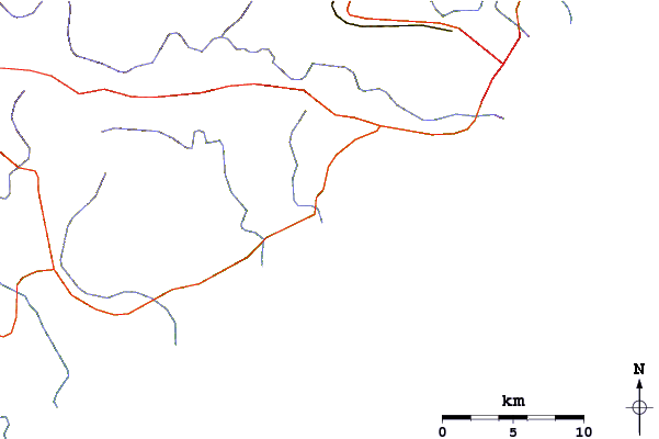 Routes et rivières à proximité Igoda