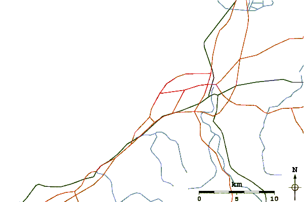 Routes et rivières à proximité Ilbaritz - Bora Bora