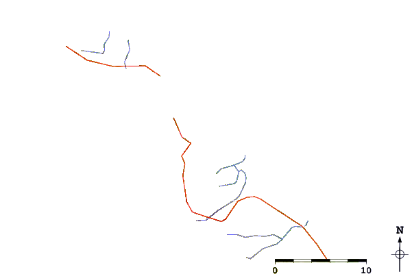 Routes et rivières à proximité Imġiebaħ Bay (Selmun Bay)