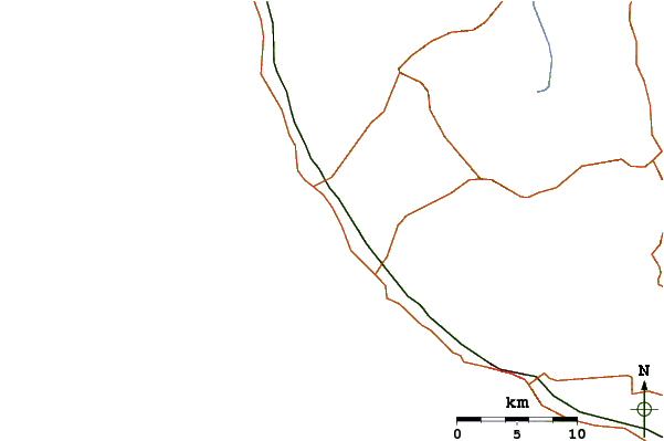 Routes et rivières à proximité Inside Reef (Hikkaduwa)