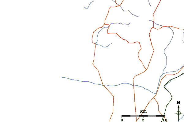 Routes et rivières à proximité Is Arenas
