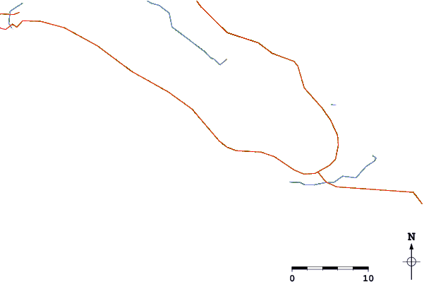 Routes et rivières à proximité Jackals